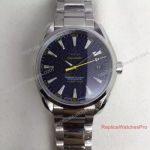 Swiss Fake Omega Seamaster Master 007 Gauss Watch Stainless Steel Blue Dial
